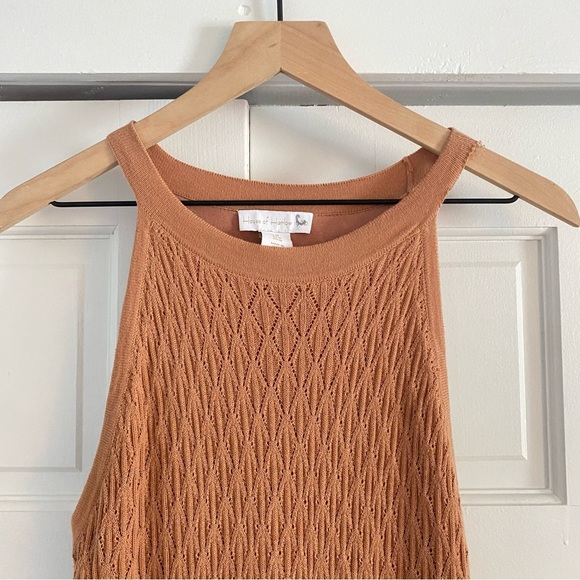 House of Harlow 1960 Textured Tan Maxi Dress - Picture 2 of 5